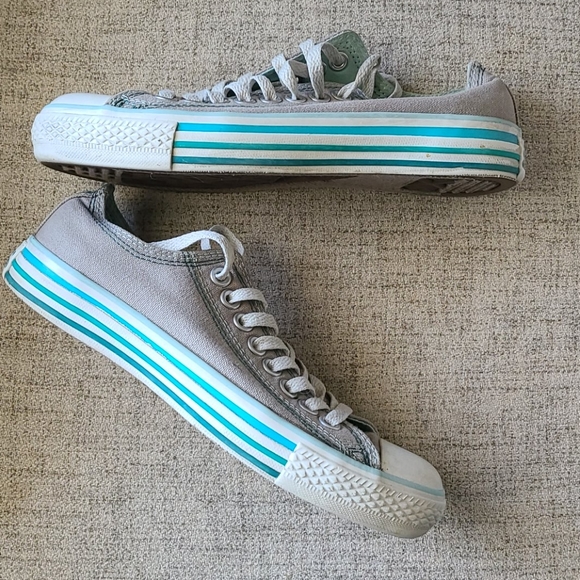 All☆Converse Low top Gray Sneakers Chunk Taylor - Picture 5 of 10